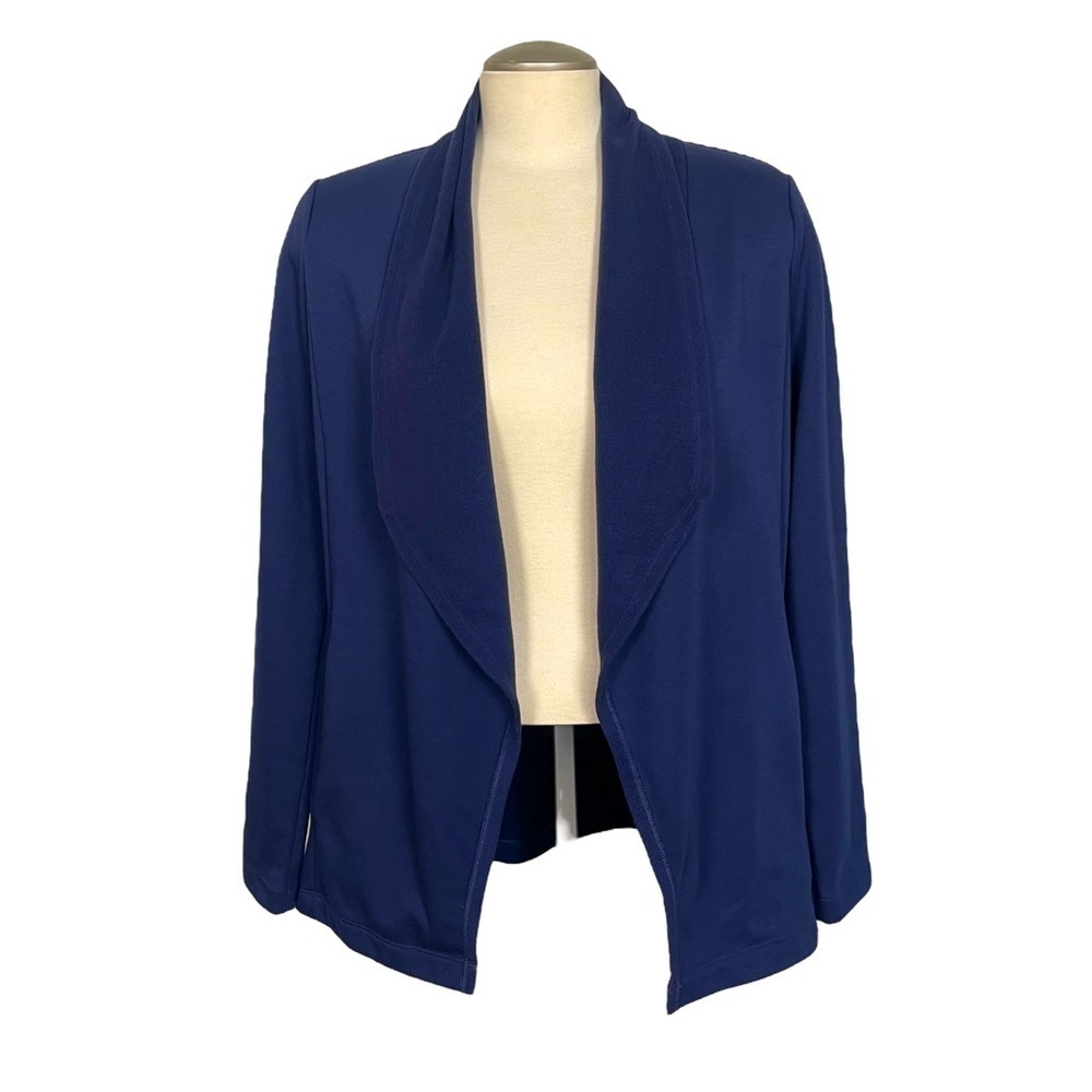 Euc Lily Pulitzer fleece Cardigan, blue, size Small